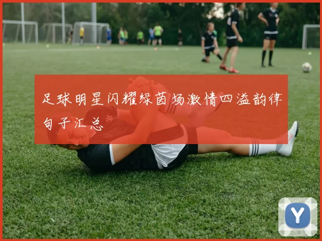 足球明星闪耀绿茵场激情四溢韵律句子汇总